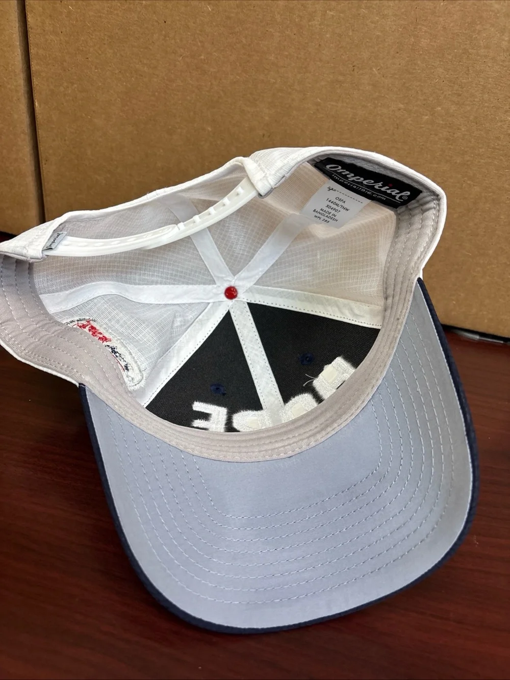 PGA Hope Golf Hat Northern California Adjustable Vented SnapBack Cap Adjustable